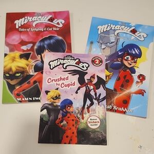 Miraculous Ladybug and Cat Noir Kids Book Set